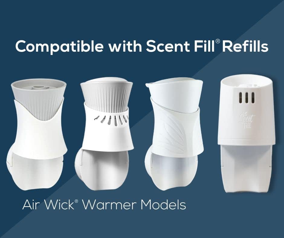 Scent Fill Apple Cider Plug in Air Freshener, 4 Scented Oil Refills