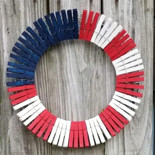 1.9 Inch Red Strong Wood Clothes Pins Hold Xmas Cards Papers Scrapbooking Gloves Socks Laundry Clip with Twine Pack 50