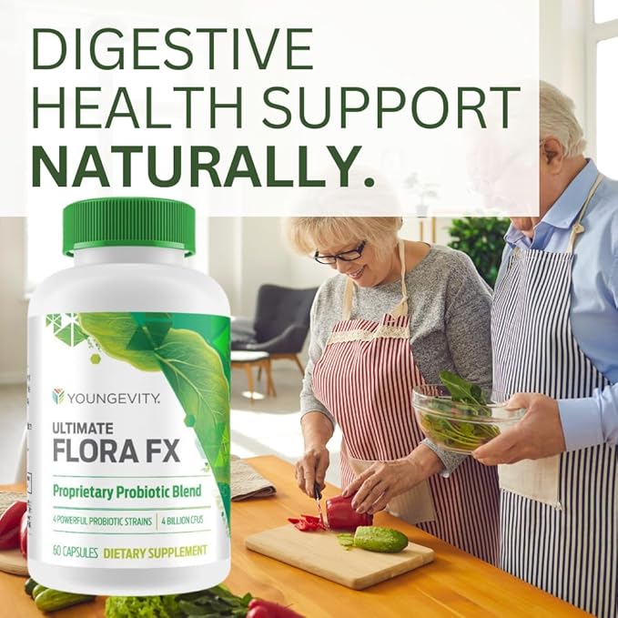 Youngevity Ultimate Flora FX - 60 Capsules - 2 Bottles