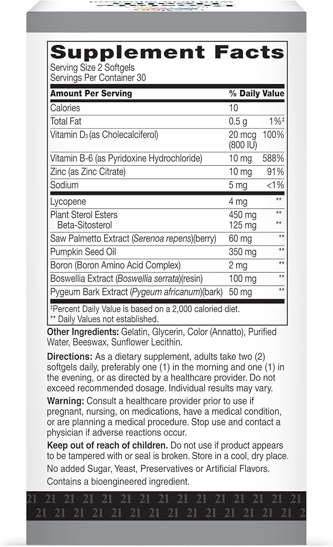 21st Century Prostate Health, 60Count