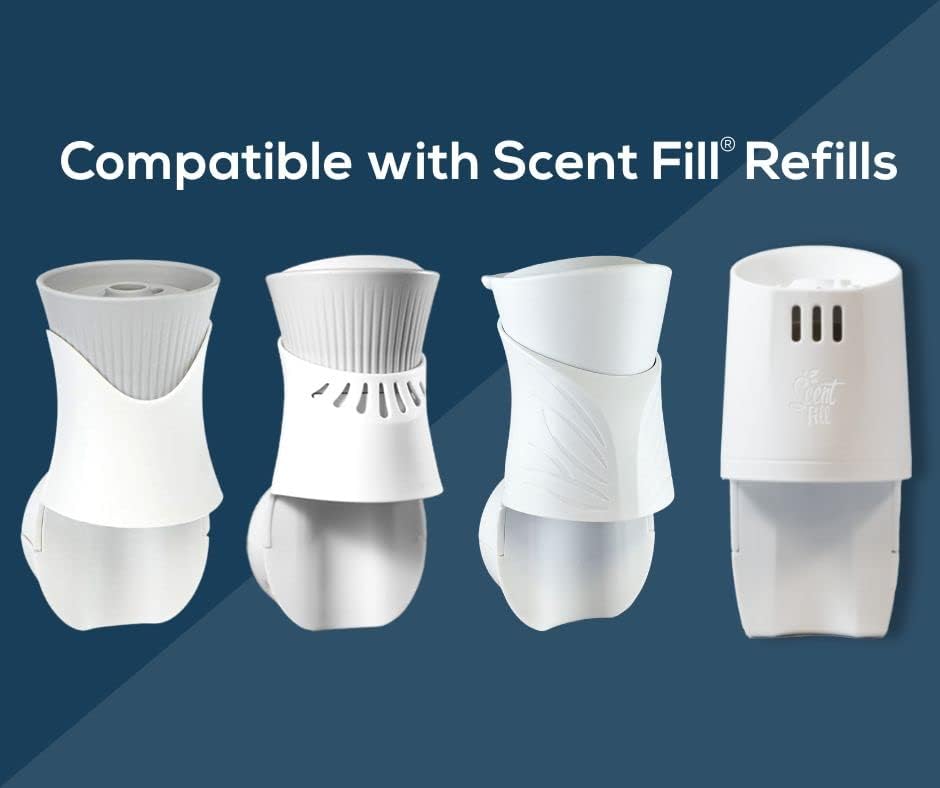 Scent Fill Island Essence Plug in Air Freshener, 4 Scented Oil Refills