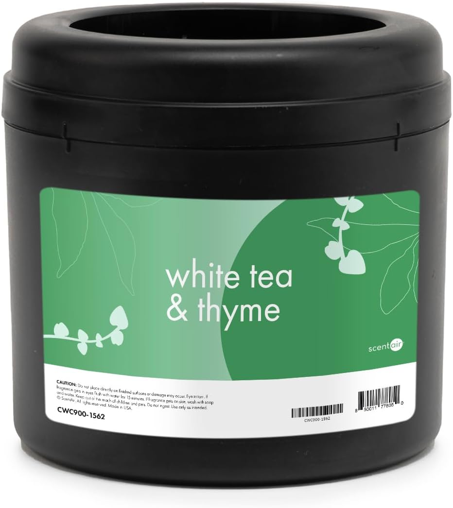 ScentAir Whisper Home Monthly Plug-in Refill, Fragrance Cartridge for Home and Office, White Tea & Thyme