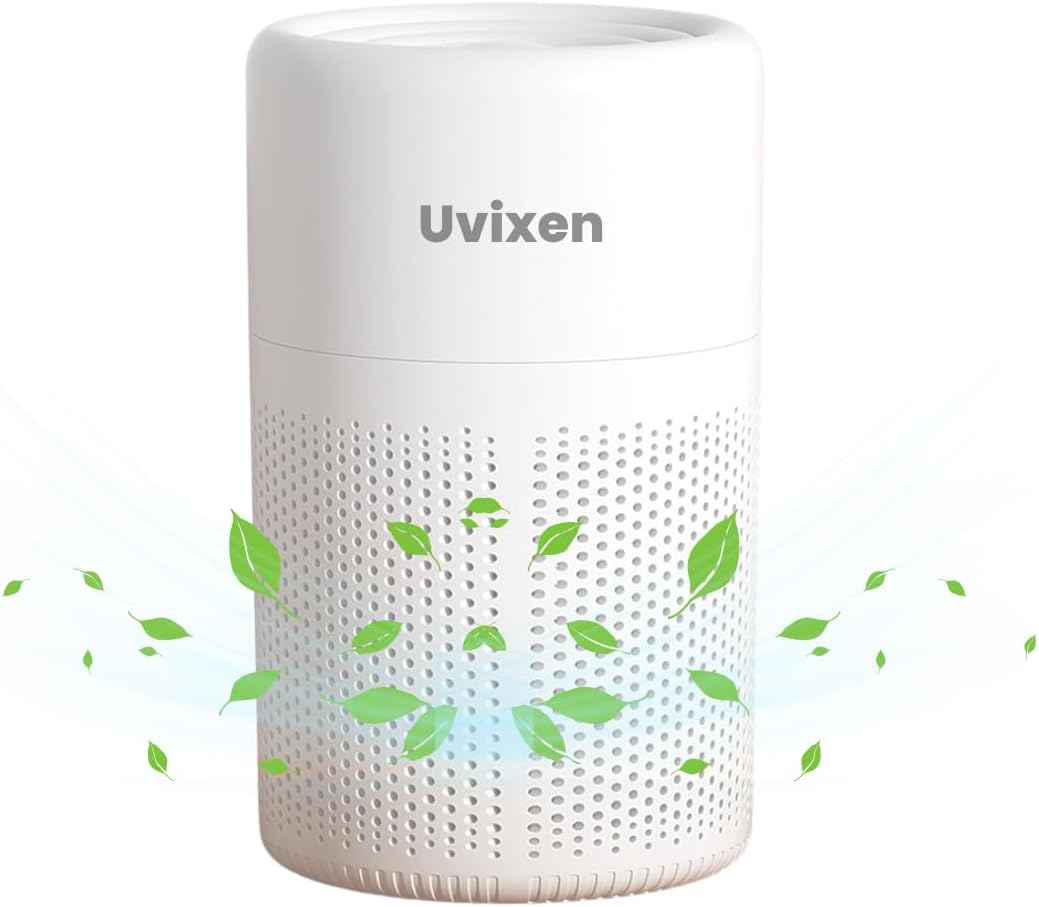Air Purifiers for Home - Mini Air Purifier with HEPA Air Filter- USB Operated Air Purifier for Bedroom, Car and Living Room