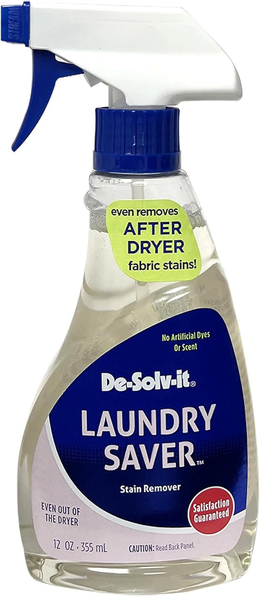 De-Solv-it Orange-Sol Laundry Saver, Instant Stain Remover for Laundry, Hair and Skin-Safe (12-Ounce)