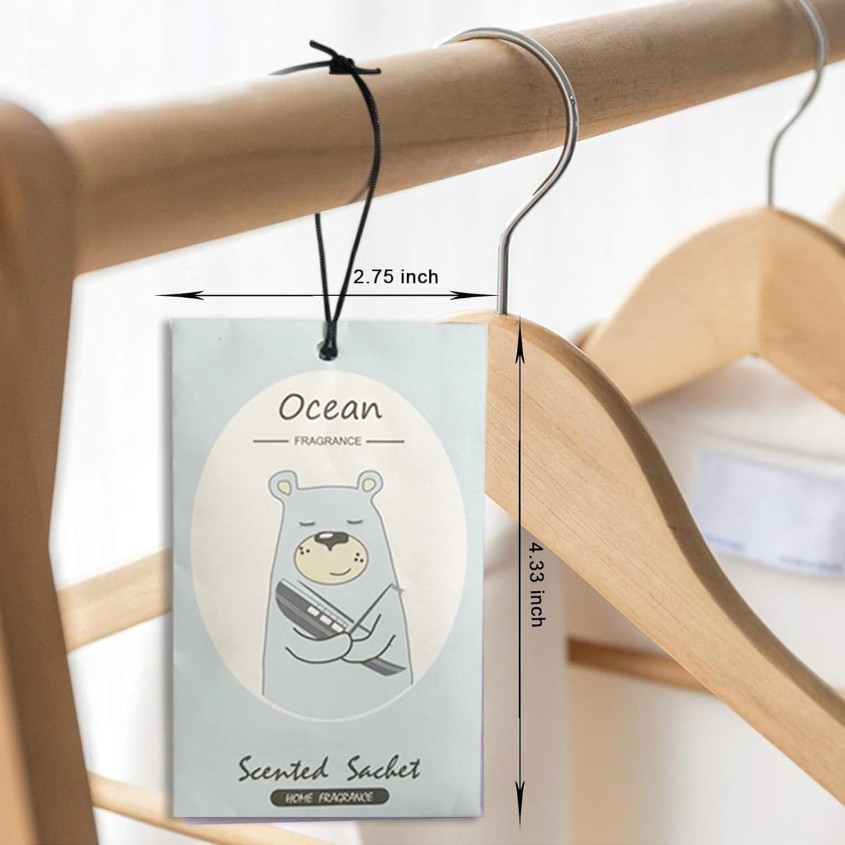 13 Scents Scented Sachets for Drawers and Closets Air Freshener Home Fragrance Sachet Total 14 Packs Gift Box