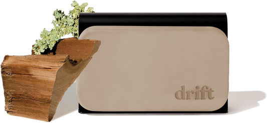 Drift Car Air Freshener - Stone Air Freshener Car Odor Eliminator - Long Lasting Scent - Auto Accessories - Metal Clip - Essential Oils - Clean Ingredients - Teak Scent Starter Kit
