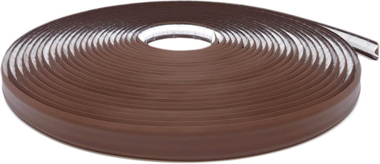 InstaTrim The Original Flexible Trim - 50ft Dark Brown 3/4" Wide Caulk Tape - Adhesive Trim with Many Uses Including Caulking for Bathtubs, Sinks, Counters, Tile, Floors - Made in USA