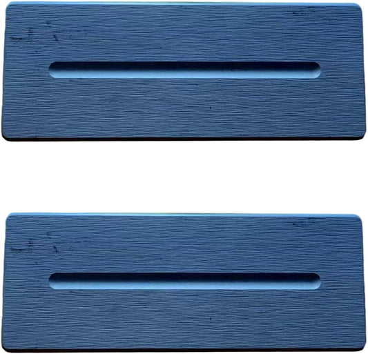 2 Pack Diatomite Stone Sink Tray, Water Absorbing Mat for Kitchen & Bathroom Counter, Quick Dry Soap Dish Makeup Vanity Caddy,Sponge Holder Organizer, Dark Gray - 2pcs of 9"x 3.5"