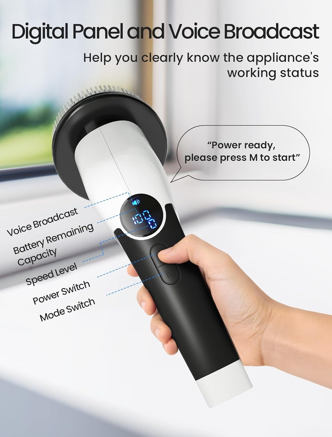 Electric Spin Scrubber, 2025 New Cordless Shower Cleaning Brush with 8 Replaceable Brush Heads, 3 Adjustable Speeds, and Adjustable Extension Handle for Bathroom Floor Tile