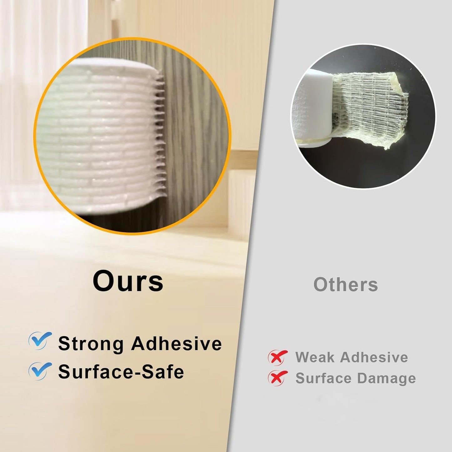 Weather Stripping Strong Adhesive 1 inch x 1/8 inch Weather Stripping Door Seal Closed Cell Foam Insulation Tape for Window and Doors,Total 16.5Feet (16.5Ft x 1 Roll)