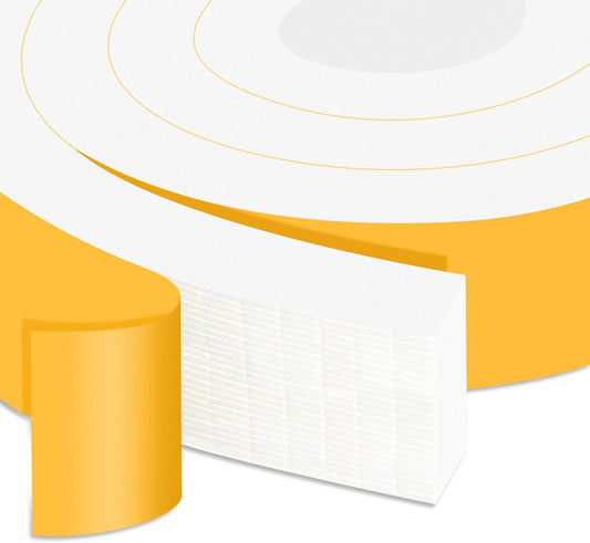 Weather Stripping Door Seal Strip, Adhesive Foam Insulation Tape for Doors and Windows, Closed Cell Weather Stripping for Door Frame, SoundProof Weatherproof Dustproof(2 in x 1 in x 6.5Ft