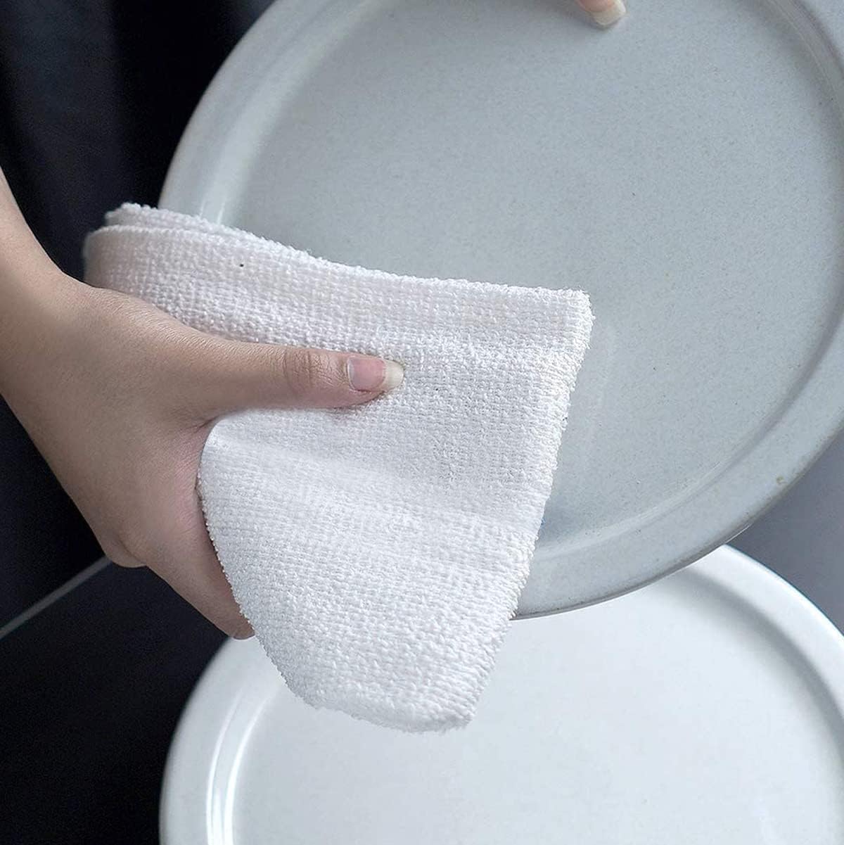Avalon Towels Terry Bar Mop Towels (Value Pack of 72) Size 14"x17" – Absorbent and Durable, Multipurpose Cleaning Rags, Cotton Cleaning Cloths, Terry Cloth Rags, Reusable Shop Rag (White)