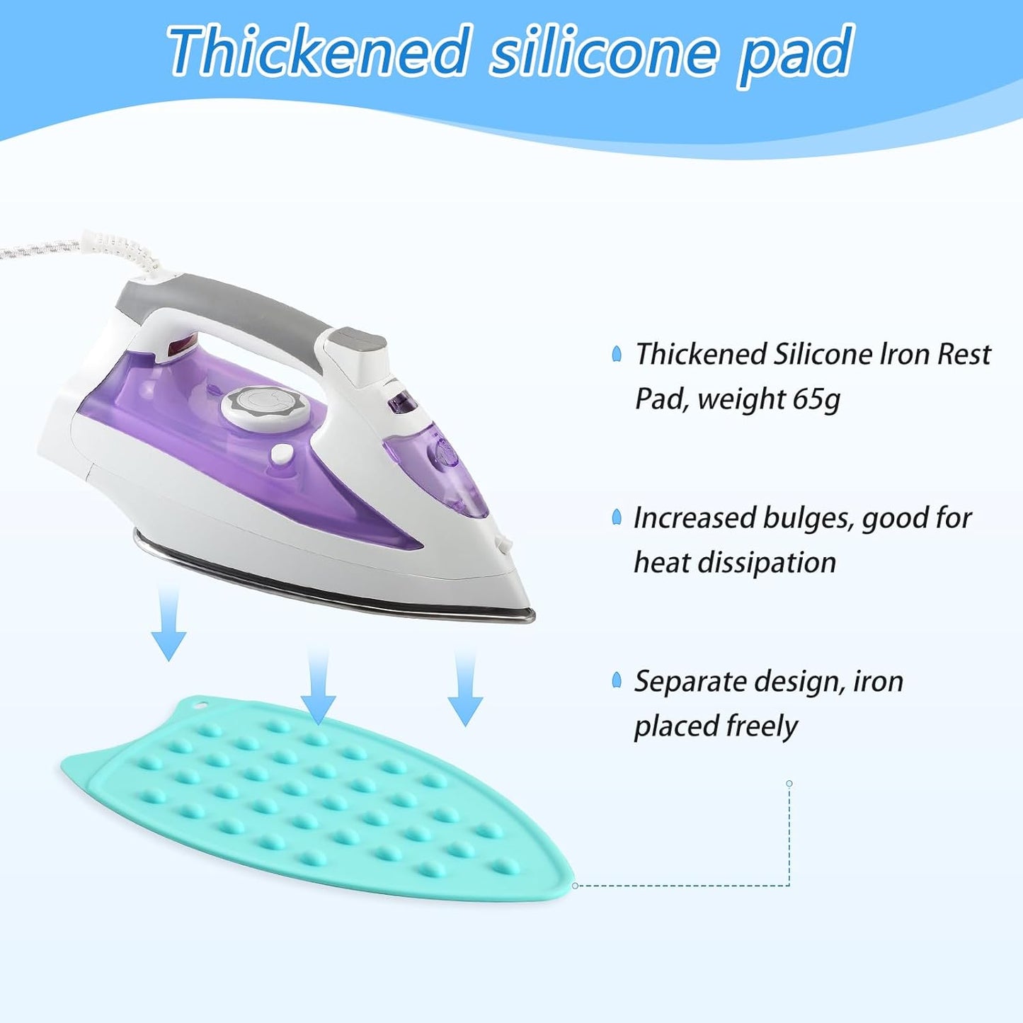 Butterfly Squirrel Dandelion Ironing Mat Thickened Ironing Blanket Travel Portable Double-Side Using Ironing Pad Travel Isolate Heat Pad Cover for Washer Dryer Table Top Countertop 27.6x47.2in