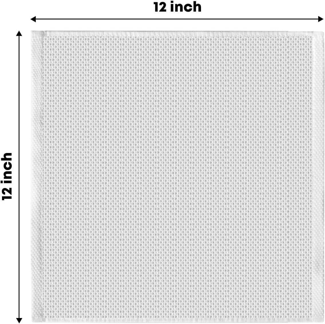 Artoid Mode 100% Cotton Light Grey Waffle Weave Kitchen Dish Cloths, 12x12 Inch Ultra Soft Absorbent Quick Drying Kitchen Dish Towels Set of 6