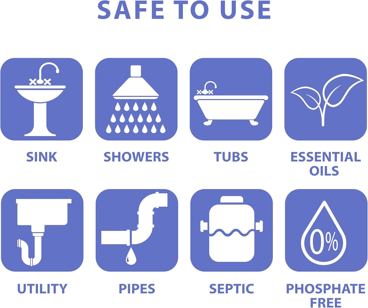 SANI 360° Sani Sticks Drain Cleaner and Deodorizer, 48 Count, Orange Scent Enzyme Pipe Cleaners, Eliminate Odors, Prevent Clogged Drains, Safe for Sinks, Bathtub Drains, Septic Tanks