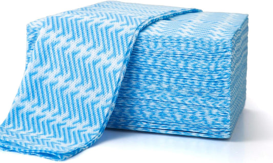 Disposable Cleaning Cloths Dry Handi Wipes Reusable Dish Cloths Multi Use Reusable Cleaning Towels,Machine Washable J Cloth,Heavy Duty Handy Wipes 13.7" X 15.7" 40 Count