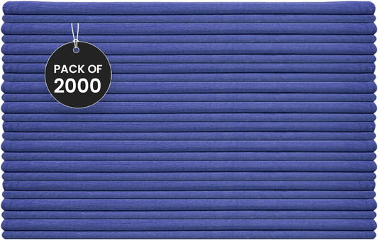Shop Towels (Blue, 2000-Pack) - Bulk Cleaning Towel in a Bag, Mechanic Cotton Wipes for Car Maintenance, Auto Mechanics & Garage, Wipe Grease & Oil, Machine Wash & Reusable