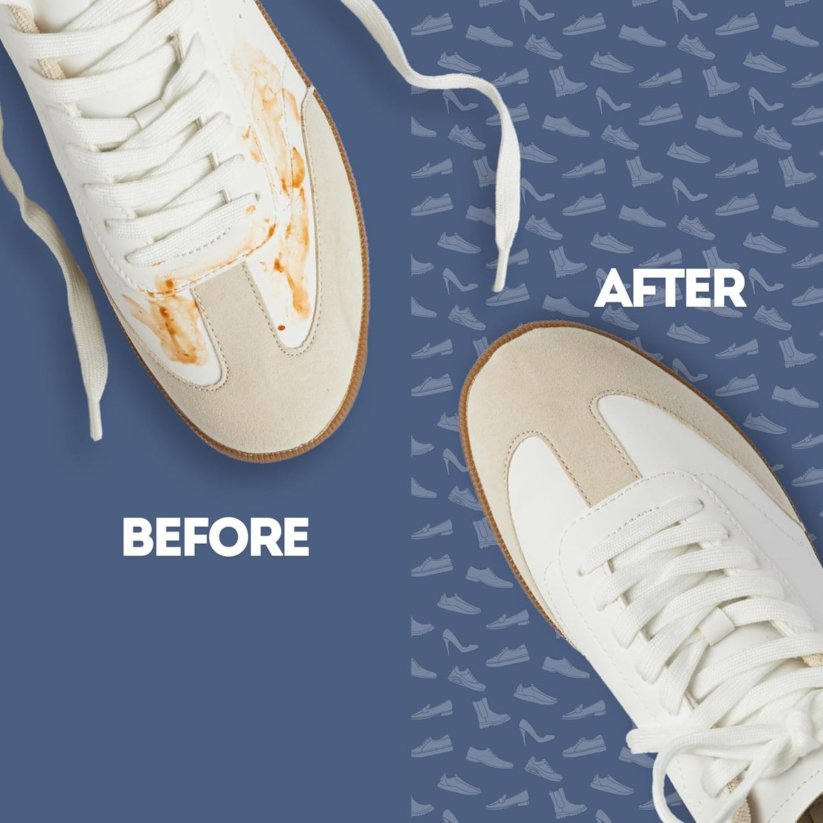Swanky Shoe Cleaner Wipes - Leather and Sneaker Cleaner, Removes Dirt, Grime and Stains, Quick & Easy Shoe Sole and Boot Cleaning Wipes, Essential Shoe Cleaning Supplies - Soft Wipes, 60 Count