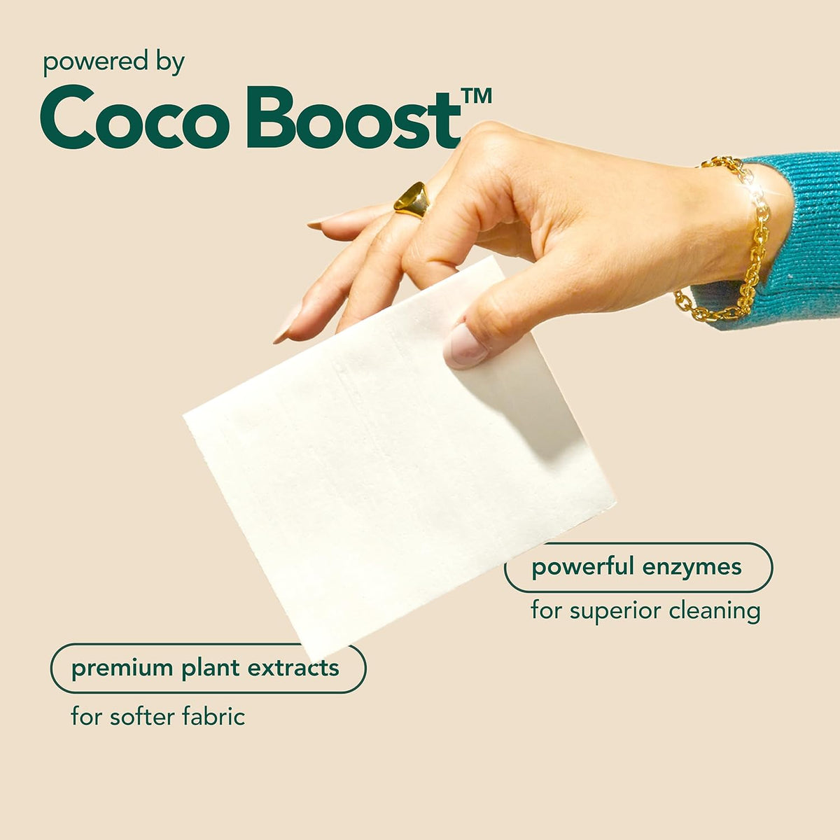 Kind Laundry Detergent Sheets with Stain-Fighting Enzymes - Plant Powered Eco-Friendly Laundry Soap Sheets - Home or Travel Laundry Detergent - Ocean Breeze, 18 Loads (Mom's Choice Award Winner)