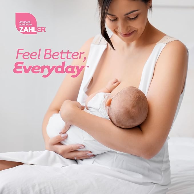 Zahler Postnatal Vitamins for Women - Breastfeeding Supplements for Moms - Lactation Supplement Support with Milk Thistle, Fenugreek, Raspberry Leaf - Non-GMO Kosher Postpartum Vitamins (120 Tablets)