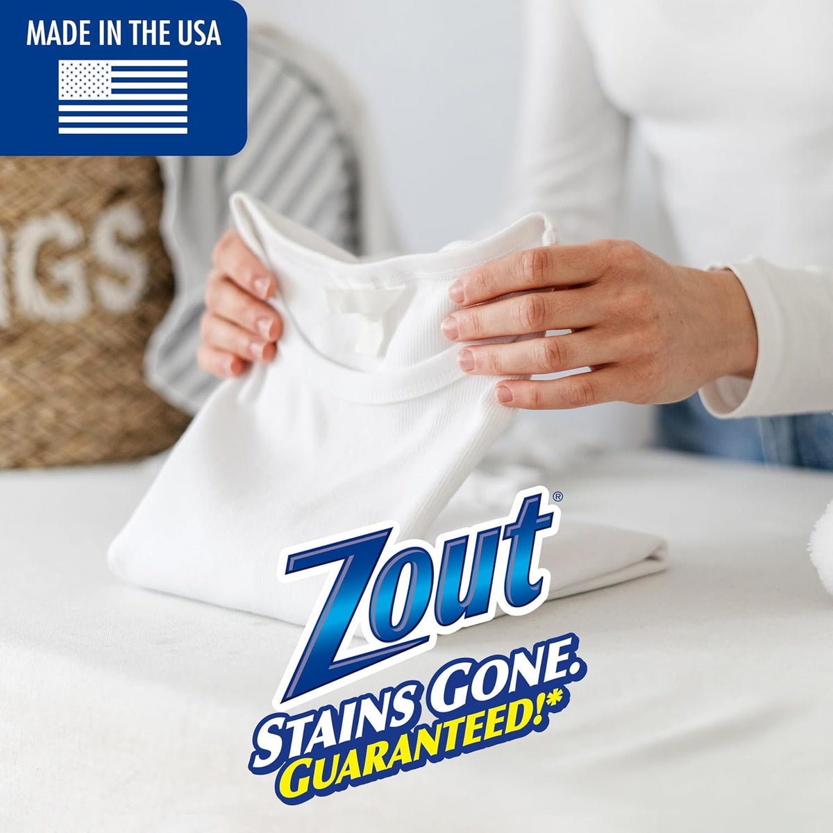 Zout Laundry Stain Remover Spray, Triple Enzyme Formula, 22 Ounce Bottles, 2-Pack