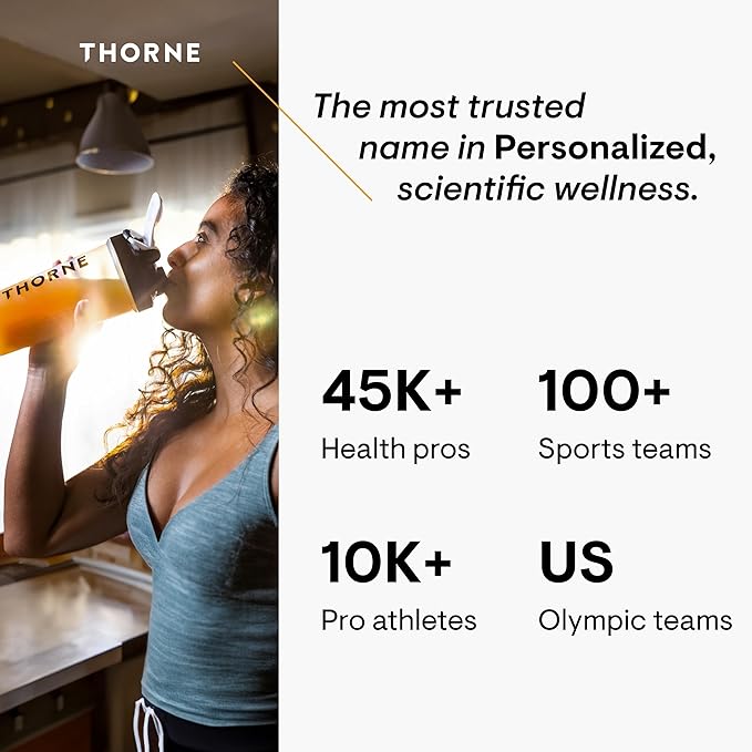THORNE Craving and Stress Support (Formerly Relora Plus) - 5-MTHF, B Vitamins, Folate, and Plant Extracts to Support Sleep, Cravings, and Stress - 60 Capsules - 30 Servings