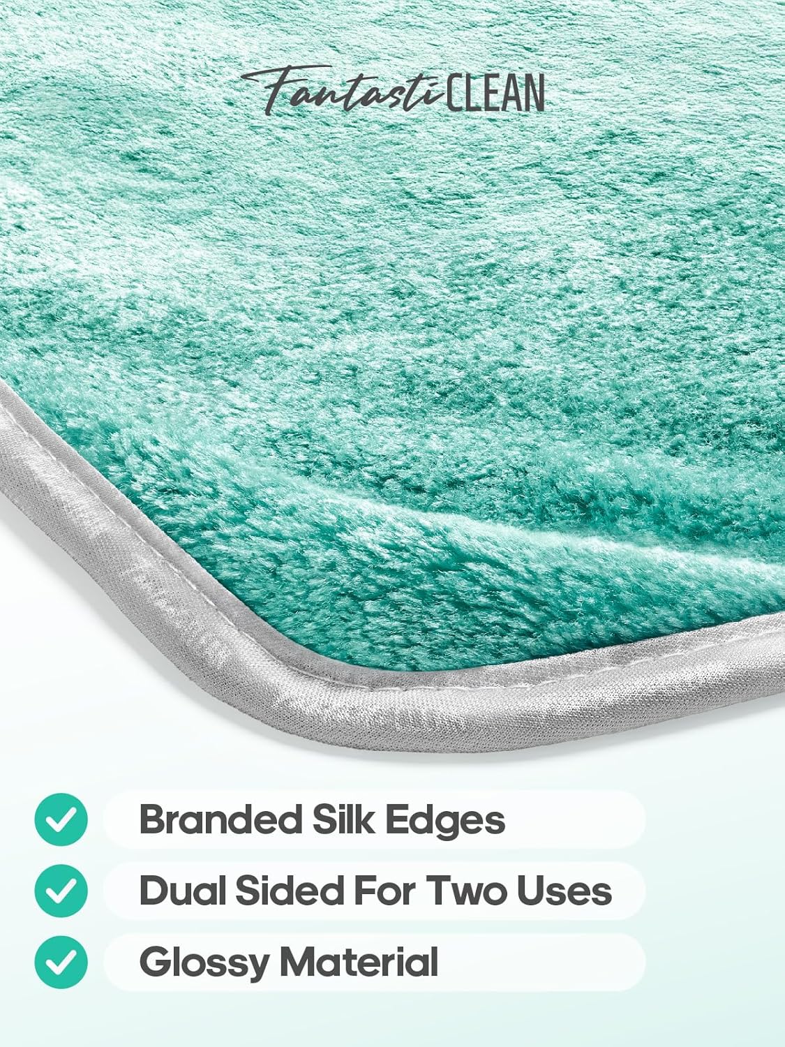 Fantasticlean Microfiber Car Detailing Towels, Car Drying Towel with Edge, Plush, Coral Fleece, 700GSM, 16" x 16", 12 Pack, Scratch-Free, Ultra Absorbent, Car RV Boat Home Cleaning (Grey and Green)