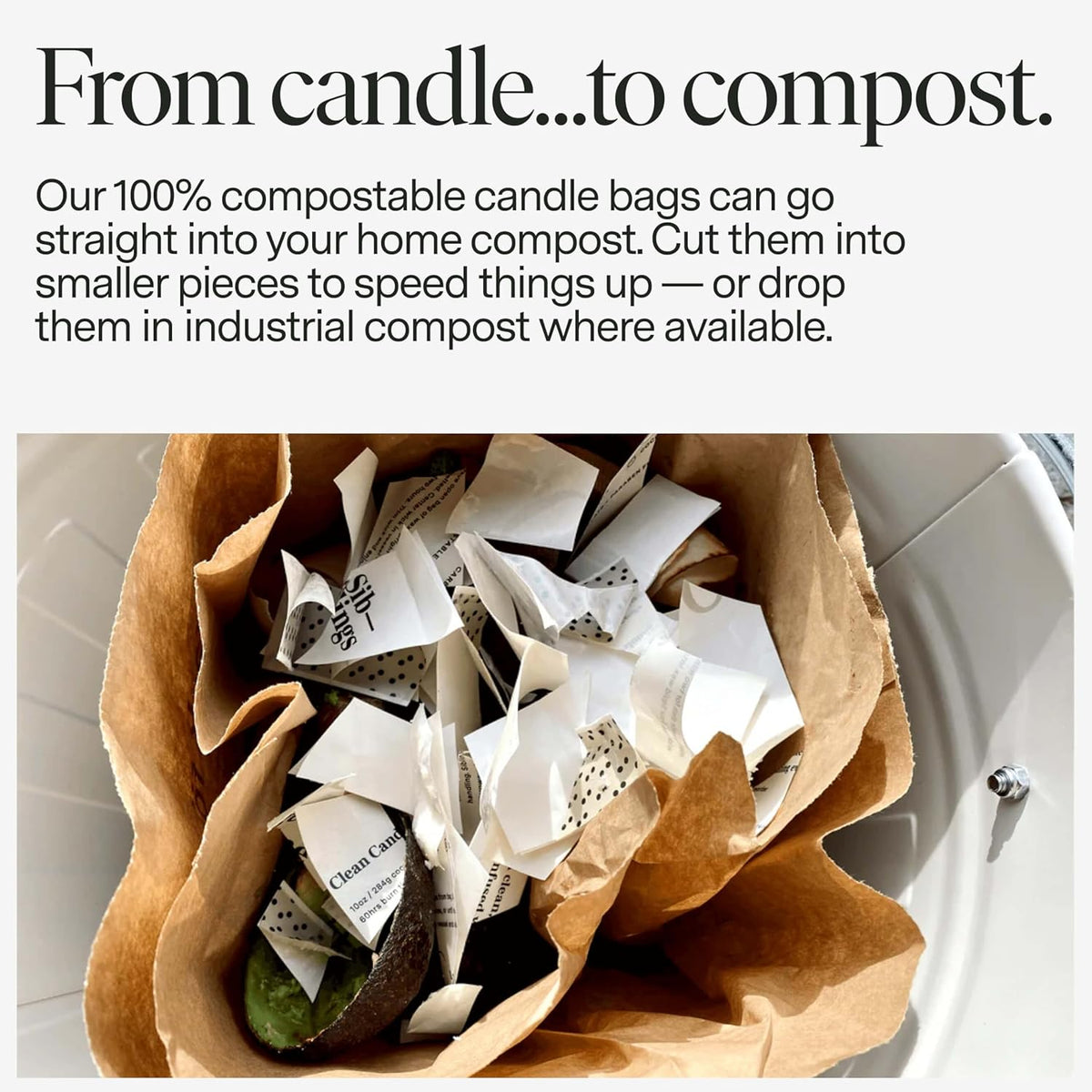 Siblings Candle Making Kit | DIY Coconut-Soy Wax Candle Kit with Wooden Wick | Scent No 08: Honeysuckle, Peony, Amber | Clean, Non-Toxic, Reusable, 60 Hr Burn