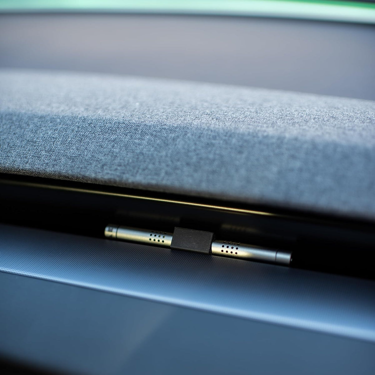 Tesla New Model 3 (Highland) and Model Y (Juniper) Air Freshener | Invisible Slim Design | Aromatherapy Scent | Auto Odor Eliminator | Must Have Tesla Accessories