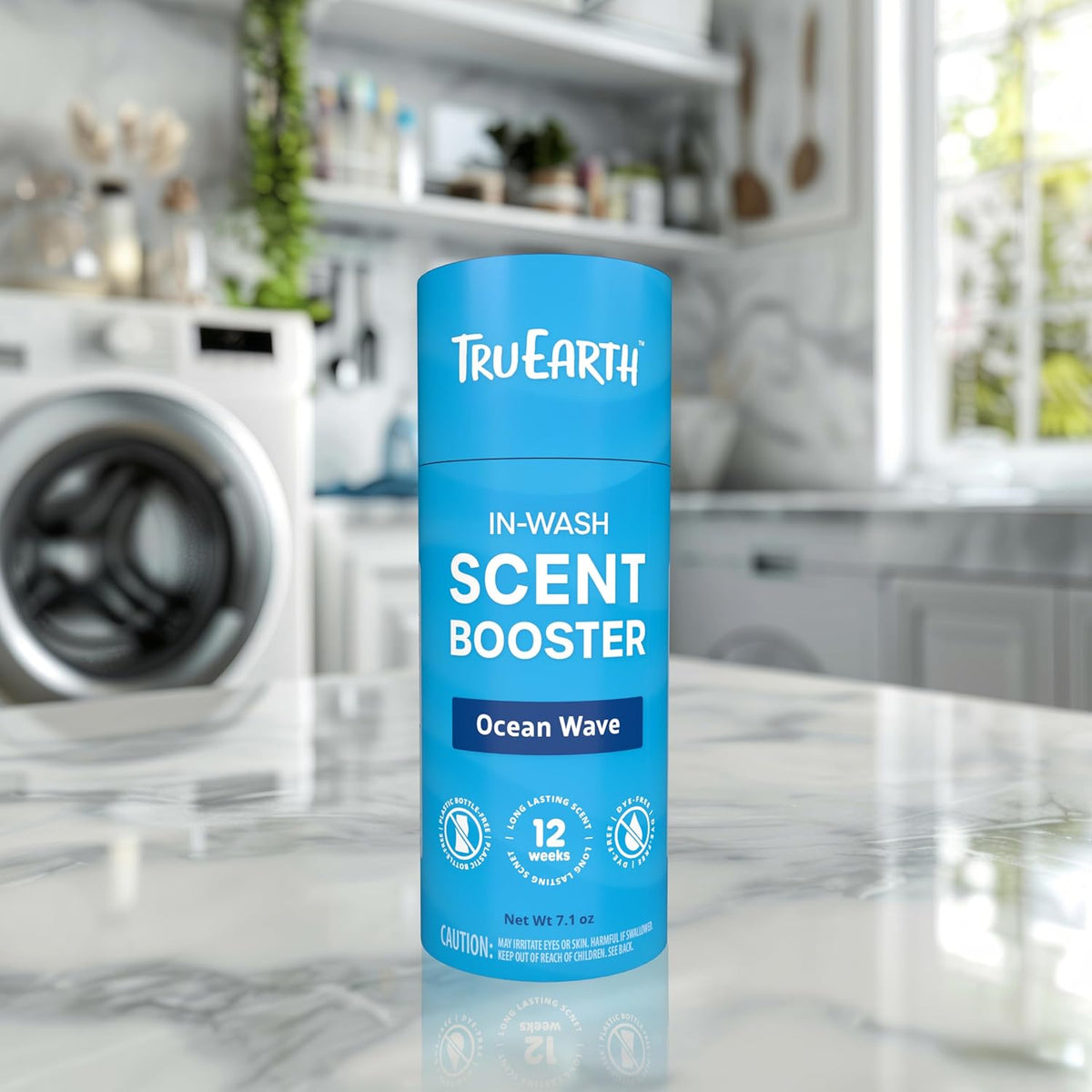 Tru Earth | Scent Booster | Ocean Wave | Odor Protection | 7.1oz