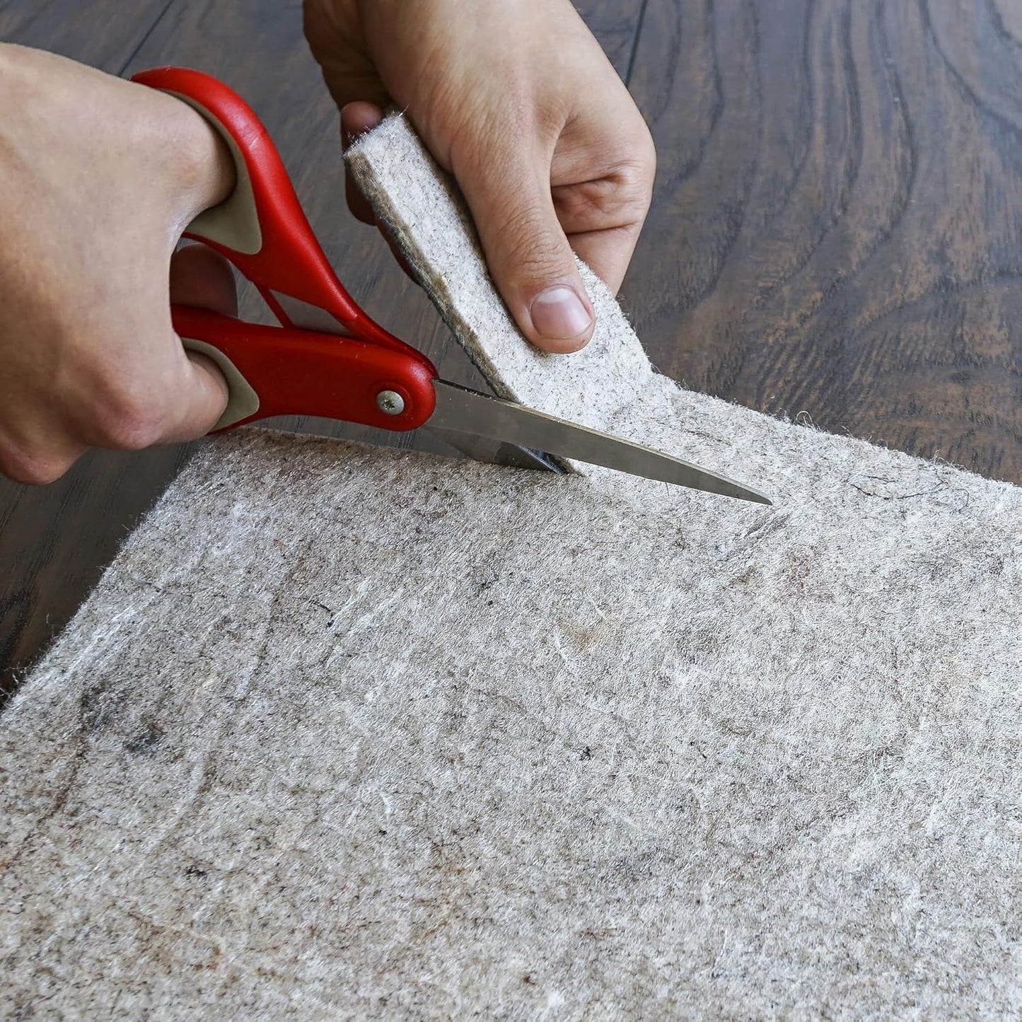 RUGPADUSA - Dual Surface - 10'x12' - 1/8" Thick - Felt + Rubber - Non-Slip Backing Rug Pad - Adds Low-Profile Comfort and Protection